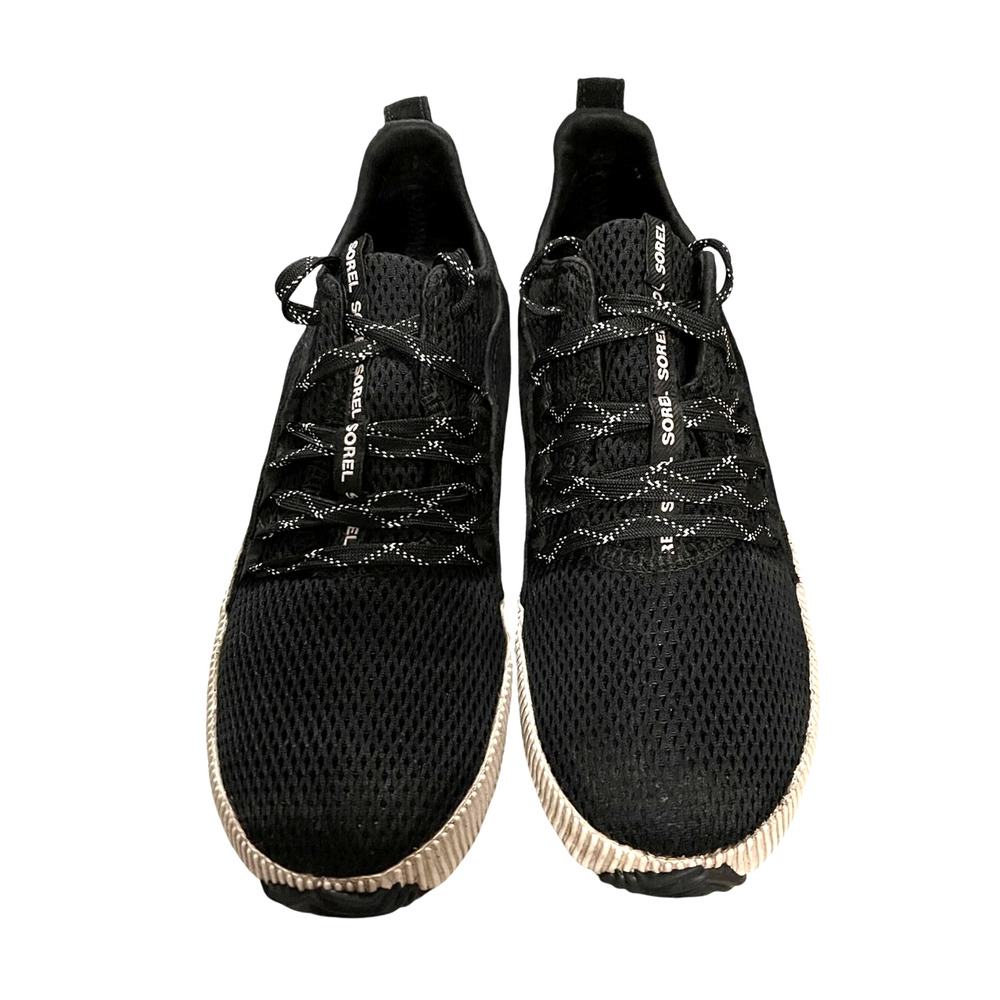 Sorel Womens 8 Out n About Plus Sneakers $164 Light Rain Comfort Shoes Black - Picture 4 of 9